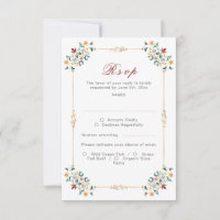 Vintage Geometry Intricate Classical Motif Wedding