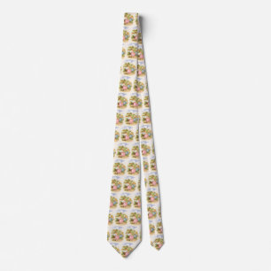 Vintage Georgie Porgie Mother Goose Nursery Rhyme Tie