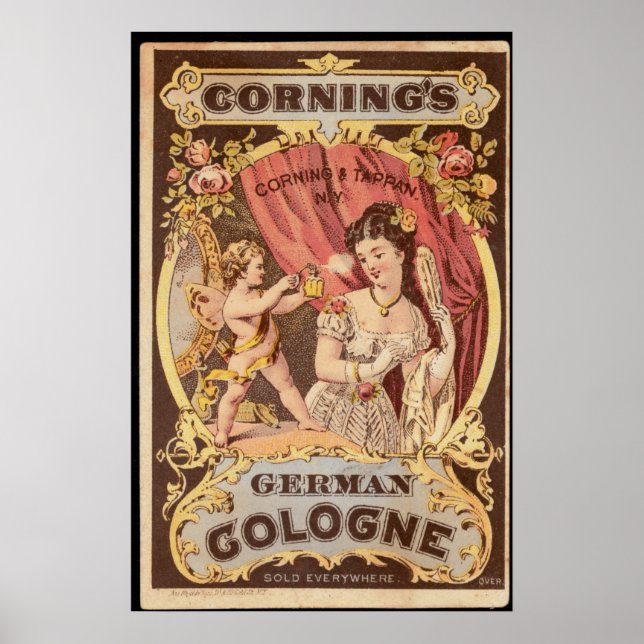 Vintage German Cologne Poster (Front)