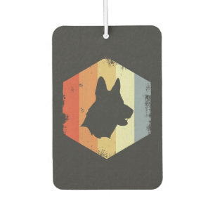 Vintage German Shepherd Car Air Freshener