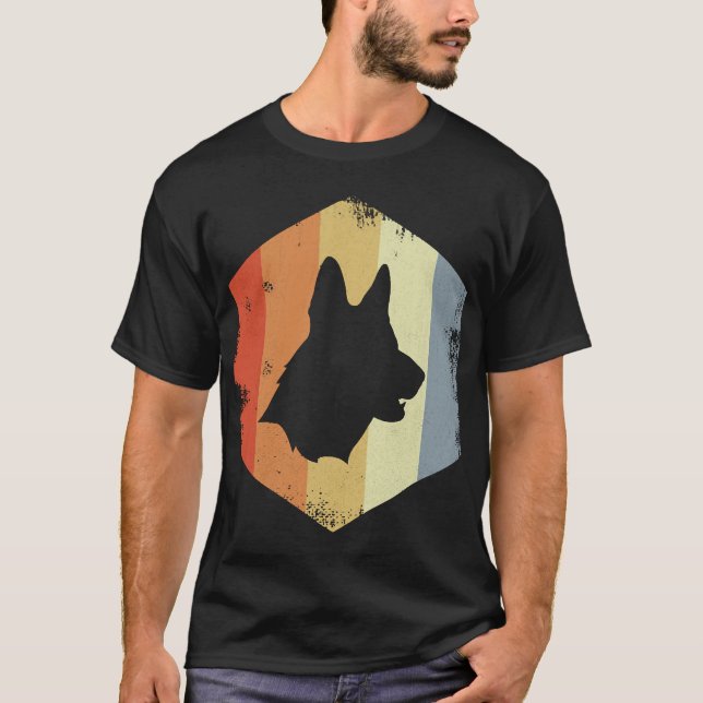 Vintage German Shepherd T-Shirt (Front)