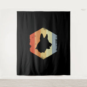 Vintage German Shepherd Tapestry