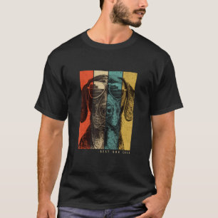 Vintage German Shorthaired Pointer Dog Mum Dad Kid T-Shirt