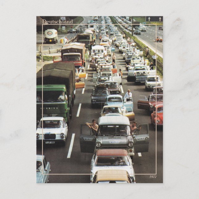 Vintage Germany 1970s photo Postcard (Front)