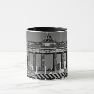 Vintage Germany Berlin Brandenburg Gate 1970 Mug