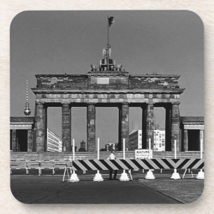Vintage Germany Berlin Brandenburg Gate Coaster