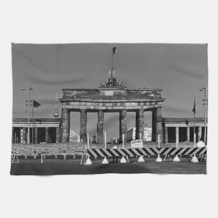 Vintage Germany Berlin Brandenburg Gate Tea Towel