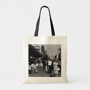 Vintage Germany Berlin kurfürstendamm avenue 1970 Tote Bag