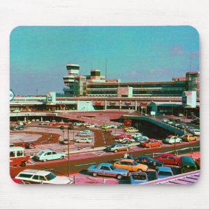 Vintage Germany Berlin The Tegel Airport Mouse Pad