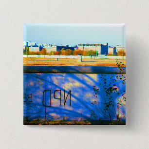 Vintage Germany Berlin wall 15 Cm Square Badge