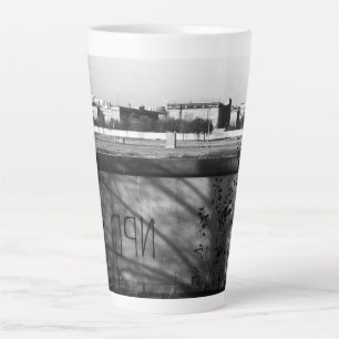Vintage Germany Berlin wall Latte Mug