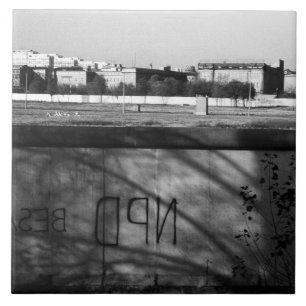 Vintage Germany Berlin wall Tile