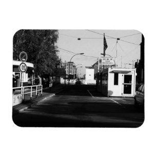 Vintage Germany Border posts East West Berlin Magnet