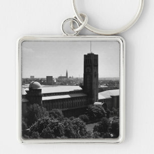 Vintage Germany Munich Deutsch Museum Key Ring