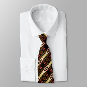 Vintage Germany Munich Station Marienplatz Tie