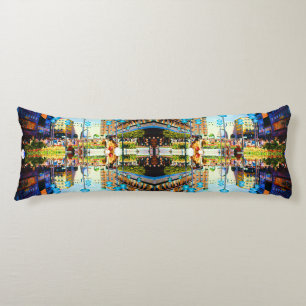 Vintage Germany Munich Towngate Karistor Body Cushion