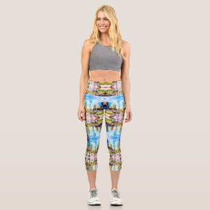 Vintage Germany Munich Towngate Karistor Capri Leggings