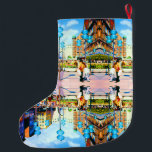 Vintage Germany Munich Towngate Karistor Large Christmas Stocking<br><div class="desc">Vintage Germany Munich Towngate Karistor</div>