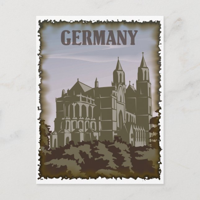Vintage Germany Postcard (Front)