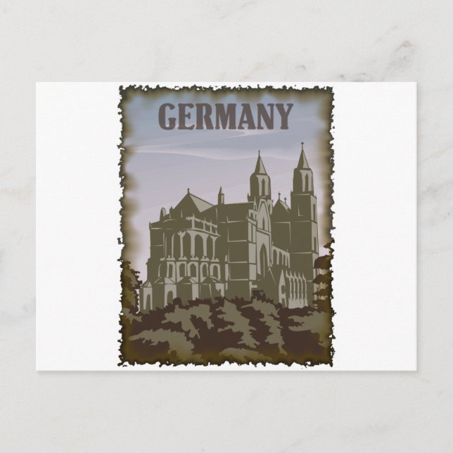 Vintage Germany Postcard (Front)