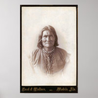 Vintage Geronimo Poster
