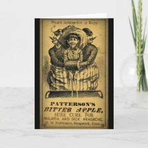 Vintage Get Well  Medicinal advertisement-Card Card