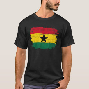 Vintage Ghana Flag For Ghanaian T-Shirt