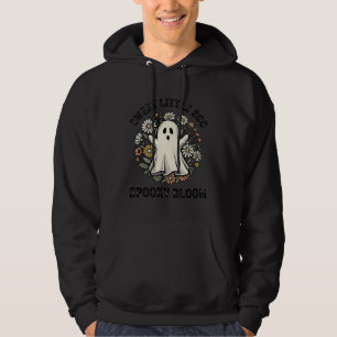 Vintage Ghost Floral Cute Halloween Boo Bouquet_1 Hoodie