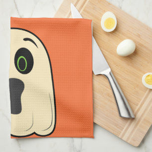 Vintage Ghost Tea Towel