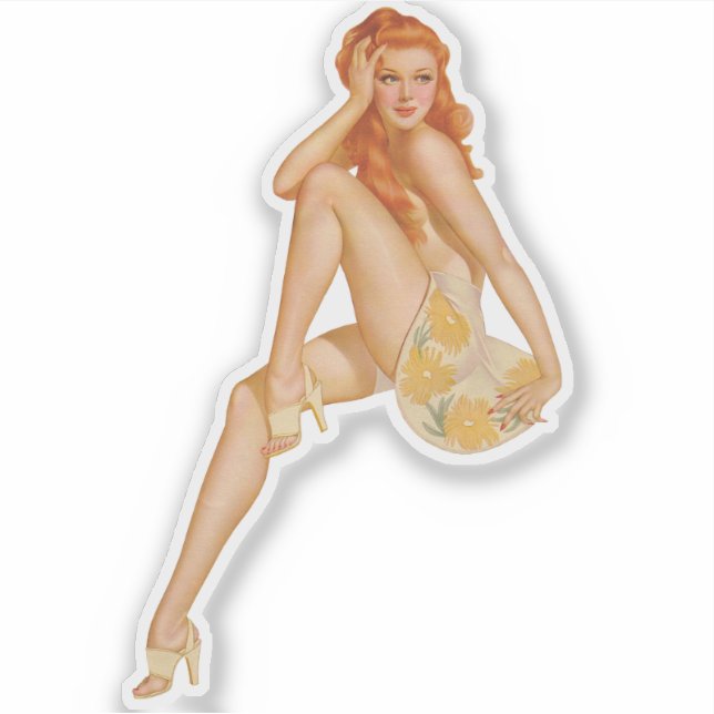 Vintage Ginger Pinup (Front)