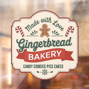 vintage gingerbread bakery Holiday