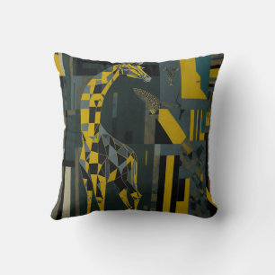 vintage giraff 1 cushion