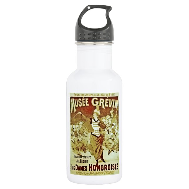 Vintage Girl Orchestra 532 Ml Water Bottle (Front)
