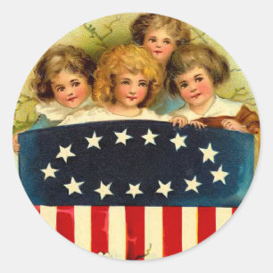 Vintage Girls Sticker