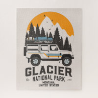 Vintage Glacier National Park Road Trip Montana