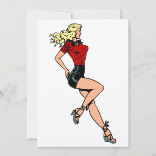 Vintage Glamour Girl Next Door, Blonde Blombshell