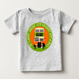 Vintage Glasgow Double-decker bus Baby T-Shirt