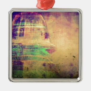 Vintage Glass Insulator Grunge Metal Tree Decoration