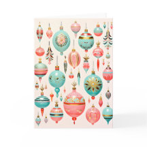 Vintage Glass Ornaments Holiday 