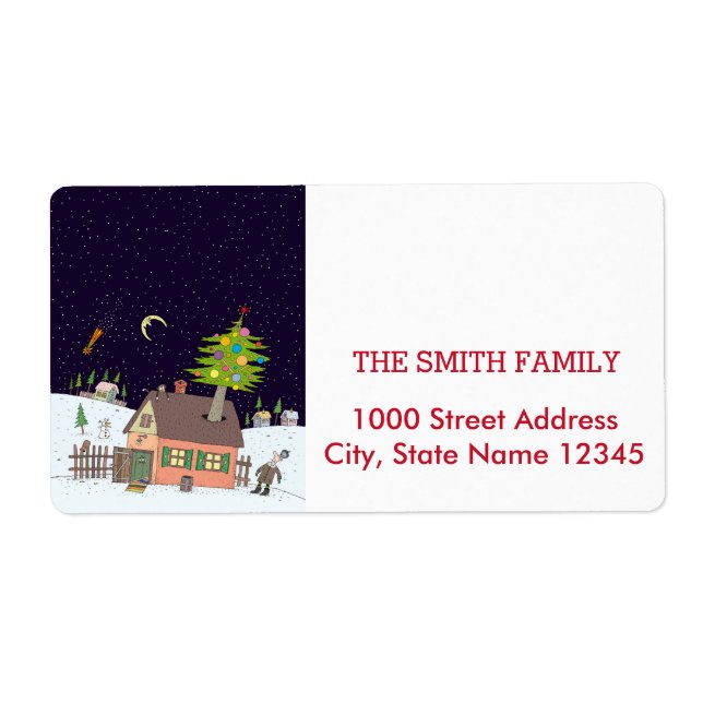 Vintage Glitter Christmas Holiday (Front)