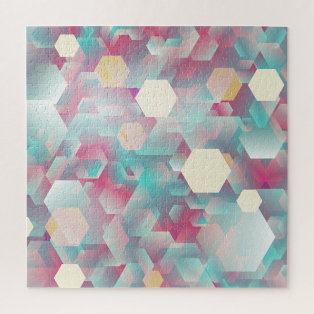 Vintage Glittering Confetti Background. Jigsaw Puzzle (Vertical)