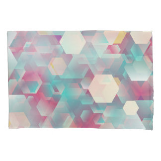 Vintage Glittering Confetti Background. Pillowcase