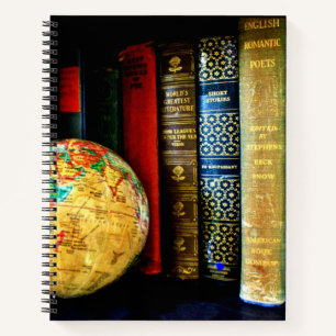Vintage Globe and Books