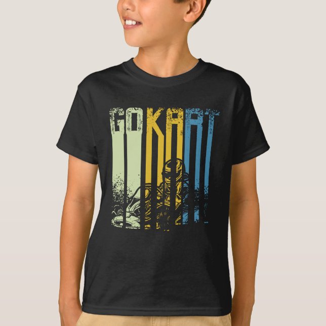 Vintage Go Kart T-Shirt (Front)