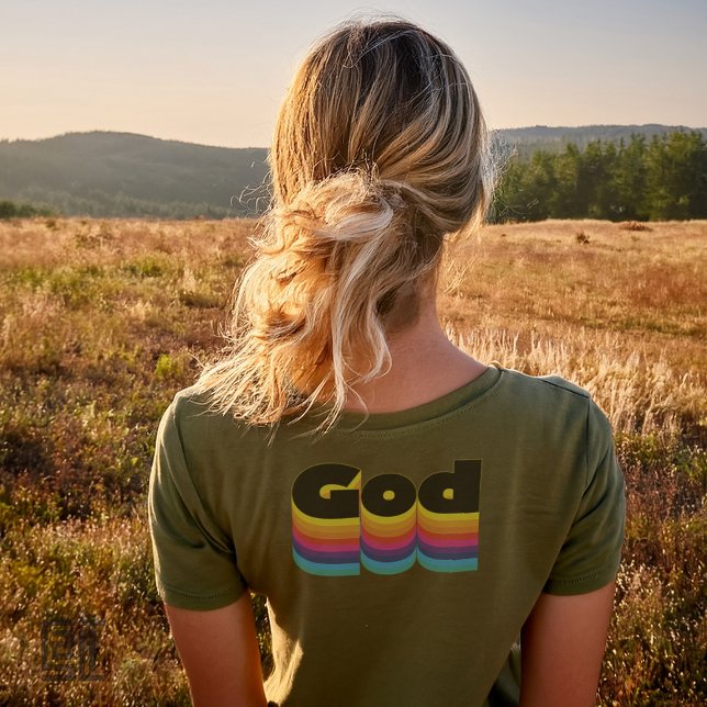 Vintage God Waves T-Shirt (Creator Uploaded)