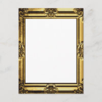 Vintage Gold Antique Scroll Photo Frame