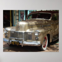 VINTAGE GOLD CADILLAC