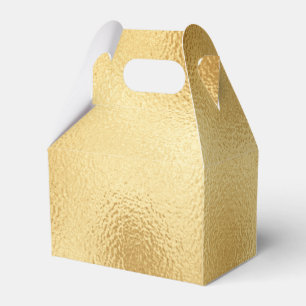 Vintage Gold Glam Wedding, Party,  Bridal Shower Favour Box