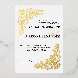 Vintage Gold Wedding