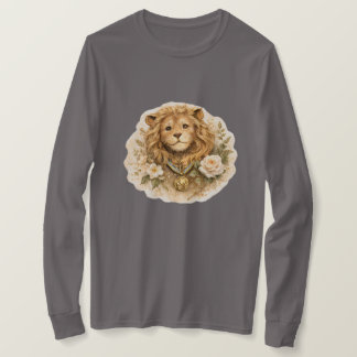 Vintage Golden Lion Long Sleeve T-Shirt